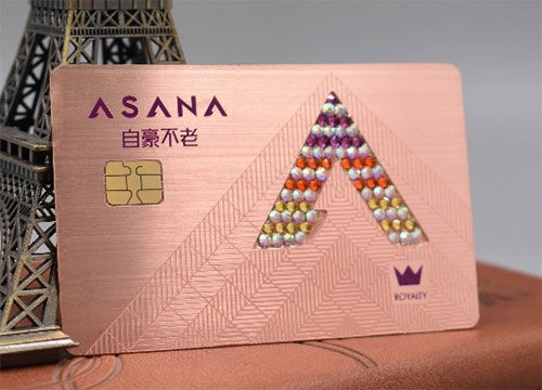金属智能芯片感应卡